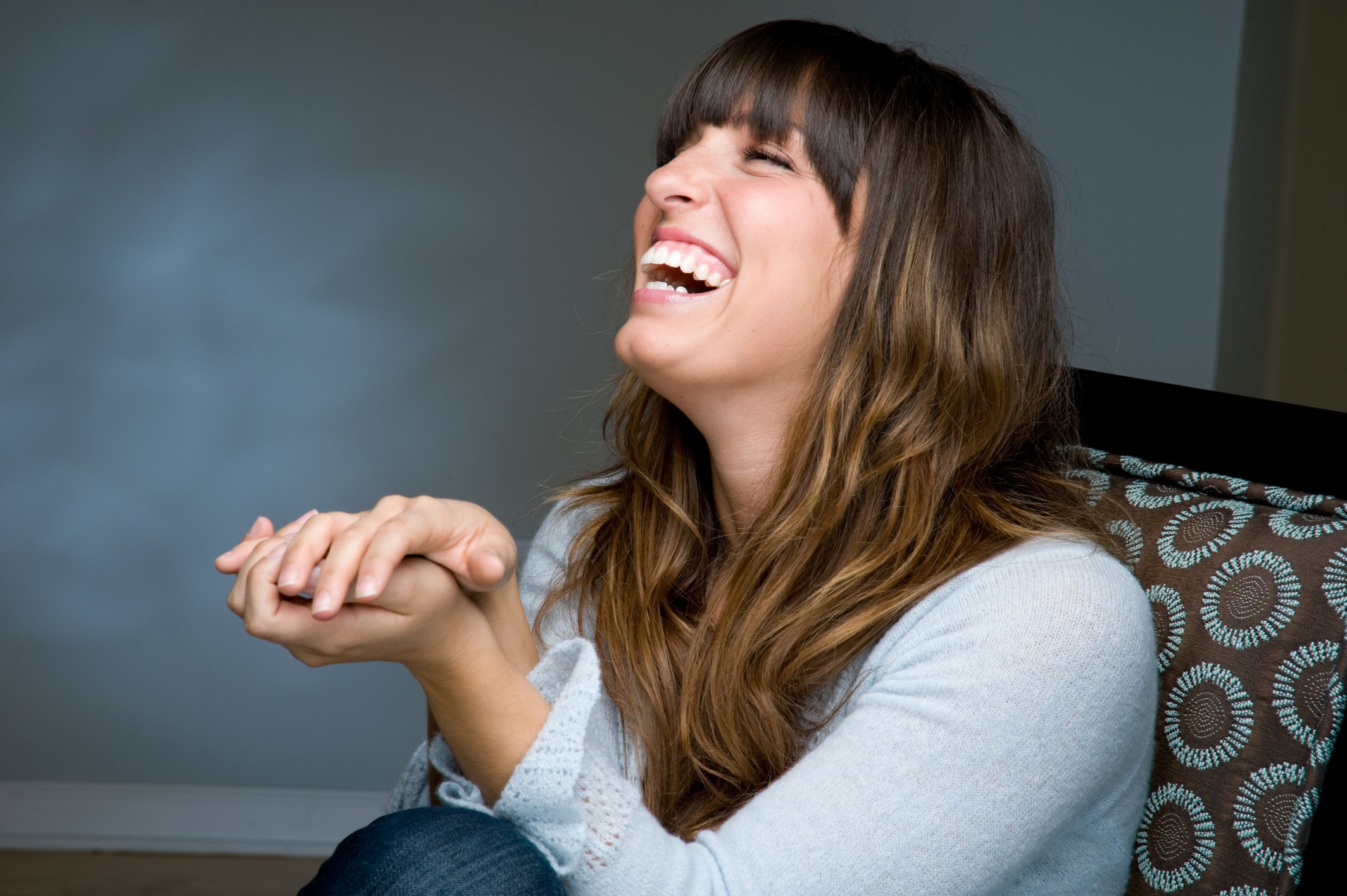 Woman Laughing